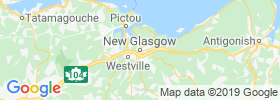 New Glasgow map